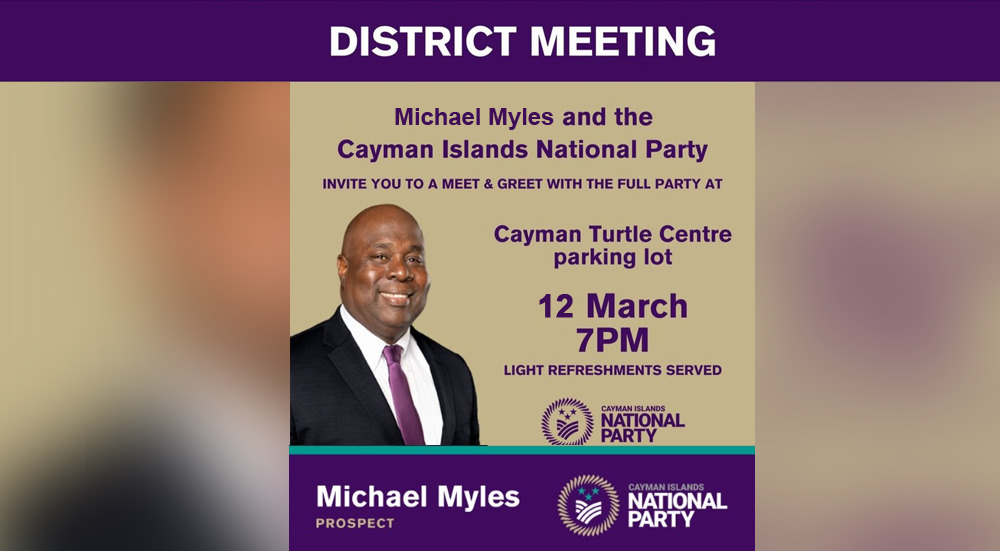 Michael Myles District Meeting 12 Mar 2025